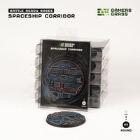 Battle Ready Bases: Spaceship Corridor- Round 80mm (x1)