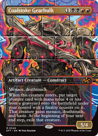 Coalstoke Gearhulk -  (Borderless) (DFT-349) - Aetherdrift