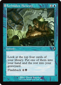 Forbidden Alchemy (Retro Frame) [Innistrad Remastered]