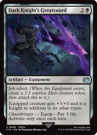 Dark Knight's Greatsword -  (FIN-095) - FINAL FANTASY