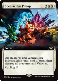 Spectacular Pileup - : (Extended Art) (DFT-378) - Aetherdrift