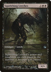 Squelching Leeches (Game Day) [Journey into Nyx Promos]