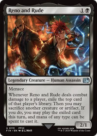 Reno and Rude -  (FIN-113) - FINAL FANTASY