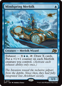 Mindspring Merfolk -  (DFT-051) - Aetherdrift
