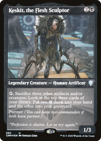 Keskit, the Flesh Sculptor (Etched) [Commander Legends]