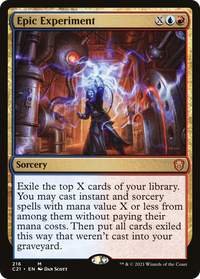 Epic Experiment [Commander 2021]