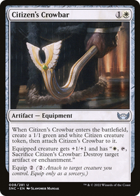 Citizen's Crowbar [Streets of New Capenna]