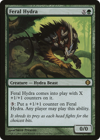 Feral Hydra (Oversized) [Oversize Cards]