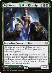 Kolvori, God of Kinship // The Ringhart Crest [Kaldheim]