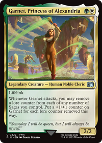 Garnet, Princess of Alexandria -  Foil (FIN-222) - FINAL FANTASY