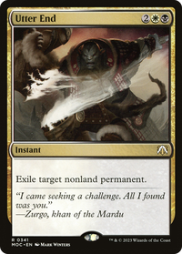 Utter End [March of the Machine Commander]