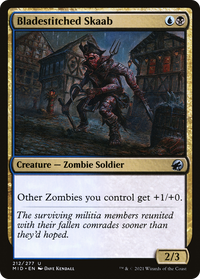 Bladestitched Skaab [Innistrad: Midnight Hunt]