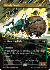 Debris Beetle -  (Borderless) (DFT-322) - Aetherdrift