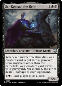 Syr Konrad, the Grim -  Foil (M3C-207) - Modern Horizons 3 Commander