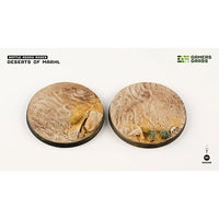 Battle Ready Bases: Deserts of Maahl- Round 60mm (x2)