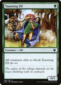 Taunting Elf [Game Night: Free-for-All]