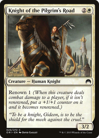 Knight of the Pilgrim's Road [Magic Origins]