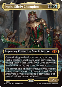 Kotis, Sibsig Champion (Borderless) [Tarkir: Dragonstorm Commander]