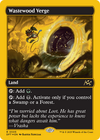 Wastewood Verge -  Foil (DFT-505) - Aetherdrift