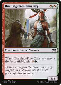 Burning-Tree Emissary [Double Masters 2022]