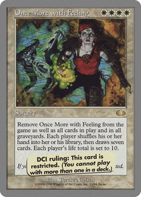 Once More with Feeling [Unglued]