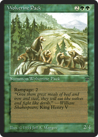 Wolverine Pack [Legends]