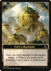 City's Blessing [Rivals of Ixalan Tokens]