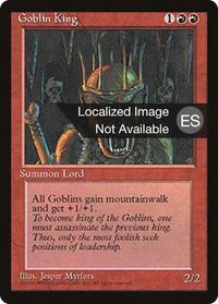 Goblin King [Fourth Edition (Foreign Black Border)]