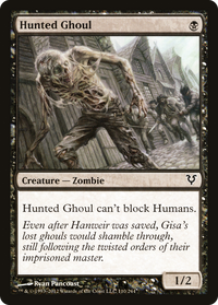Hunted Ghoul [Avacyn Restored]