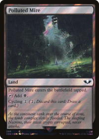 Polluted Mire (Surge Foil) [Warhammer 40,000]