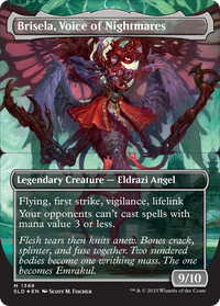 Brisela, Voice of Nightmares -  (Borderless) (SLD-1388B) - Secret Lair Drop