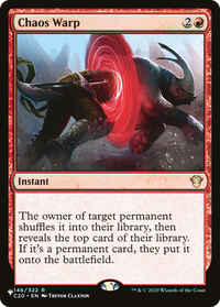Chaos Warp [Secret Lair: Heads I Win, Tails You Lose]