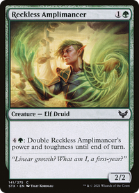 Reckless Amplimancer [Strixhaven: School of Mages]