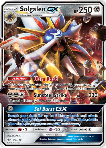 Solgaleo GX (89/149) [Sun & Moon: Base Set]