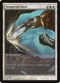 Tempered Steel (Game Day) (Extended Art) [Scars of Mirrodin Promos]