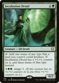Incubation Druid [Commander 2021]