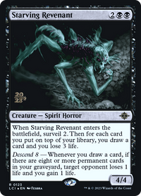 Starving Revenant [The Lost Caverns of Ixalan Prerelease Cards]