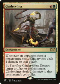 Cindervines (Promo Pack) [Ravnica Allegiance Promos]