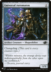 Universal Automaton (J22) (LIST-803) - The List Reprints