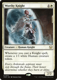 Worthy Knight [March of the Machine Commander]