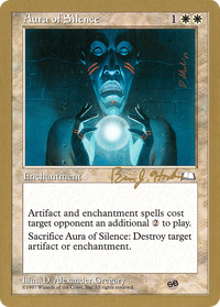 Aura of Silence (Brian Hacker) (SB) [World Championship Decks 1998]