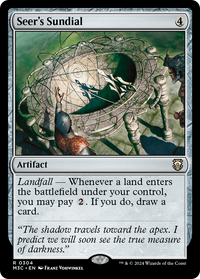Seer's Sundial -  Foil (M3C-304) - Modern Horizons 3 Commander