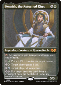 Kenrith, the Returned King (Foil Etched) -  Foil (MUL-069) - Multiverse Legends