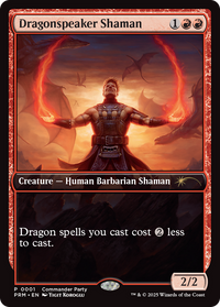 Dragonspeaker Shaman -  Foil (WPN-001) - Wizards Play Network 2025