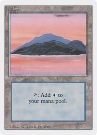 Island (Sunset / Signature on Left) [Revised Edition]
