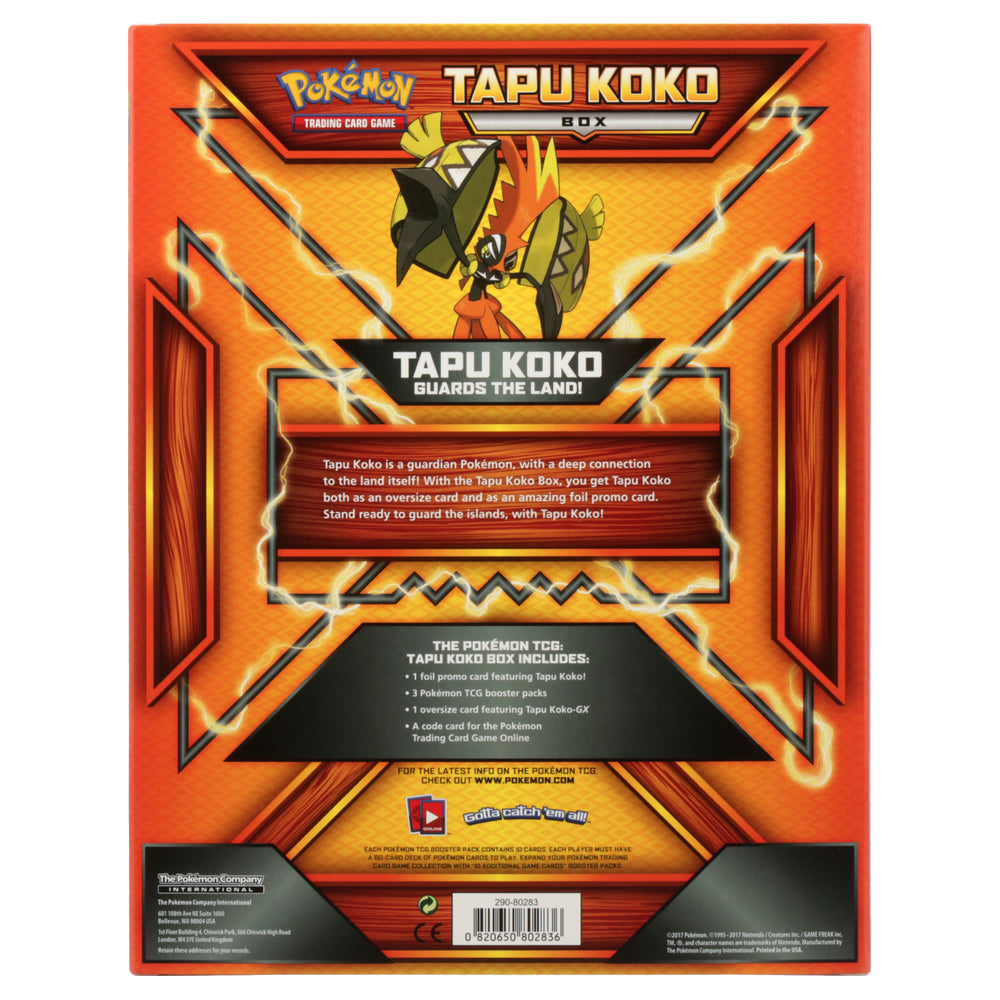 Sun & Moon - Tapu Koko Box