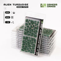 Alien Tufts- Turquoise 6mm- Wild