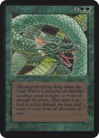 Craw Wurm [Alpha Edition]