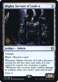 Mighty Servant of Leuk-o [Commander Legends: Battle for Baldur's Gate Prerelease Promos]