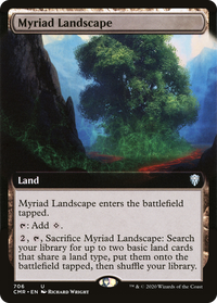 Myriad Landscape (Extended Art) [Commander Legends]